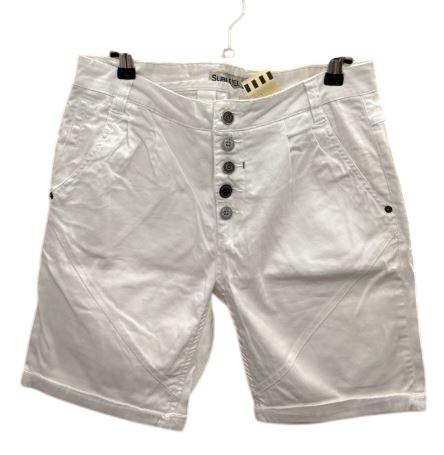 Kurze Hose Weiß Sublevel M/L