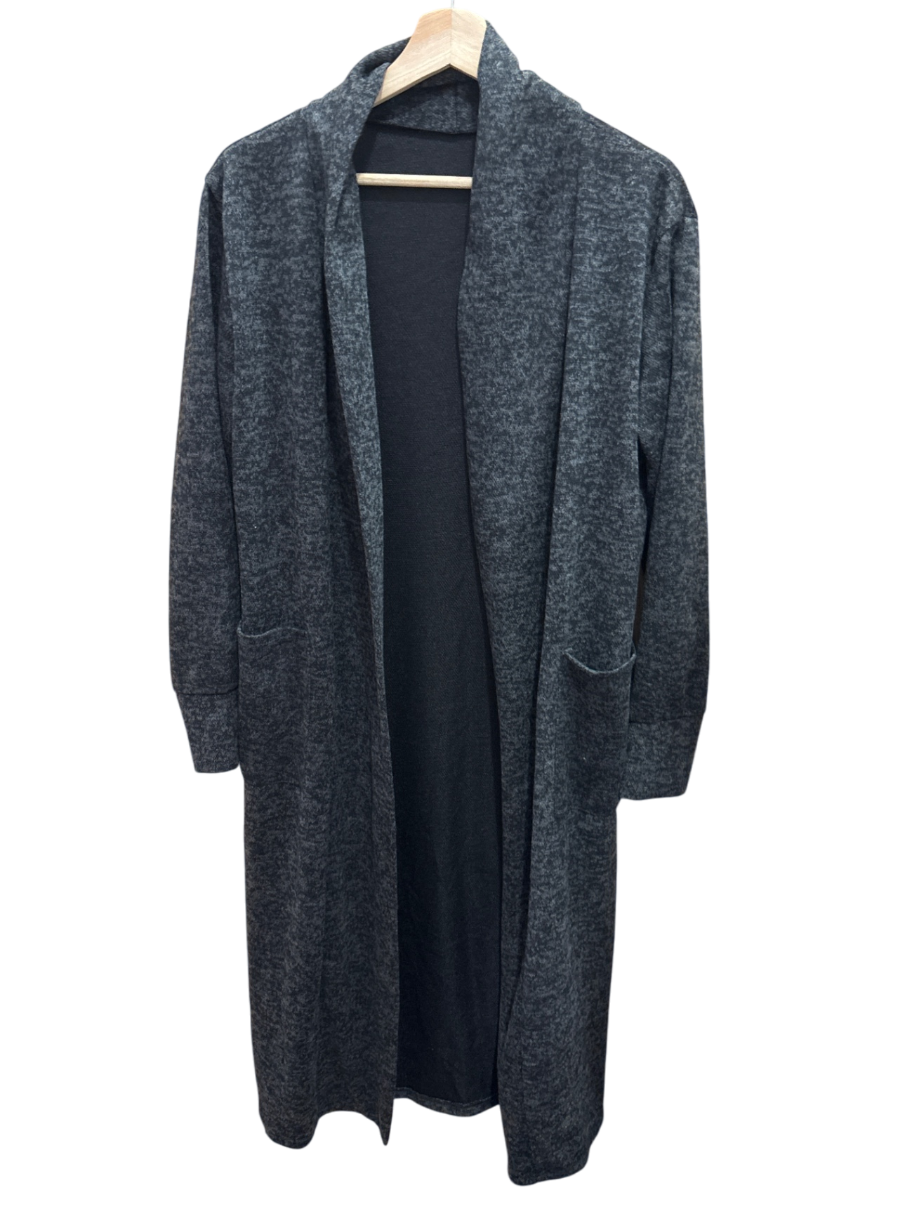 Strickjacke M Grau