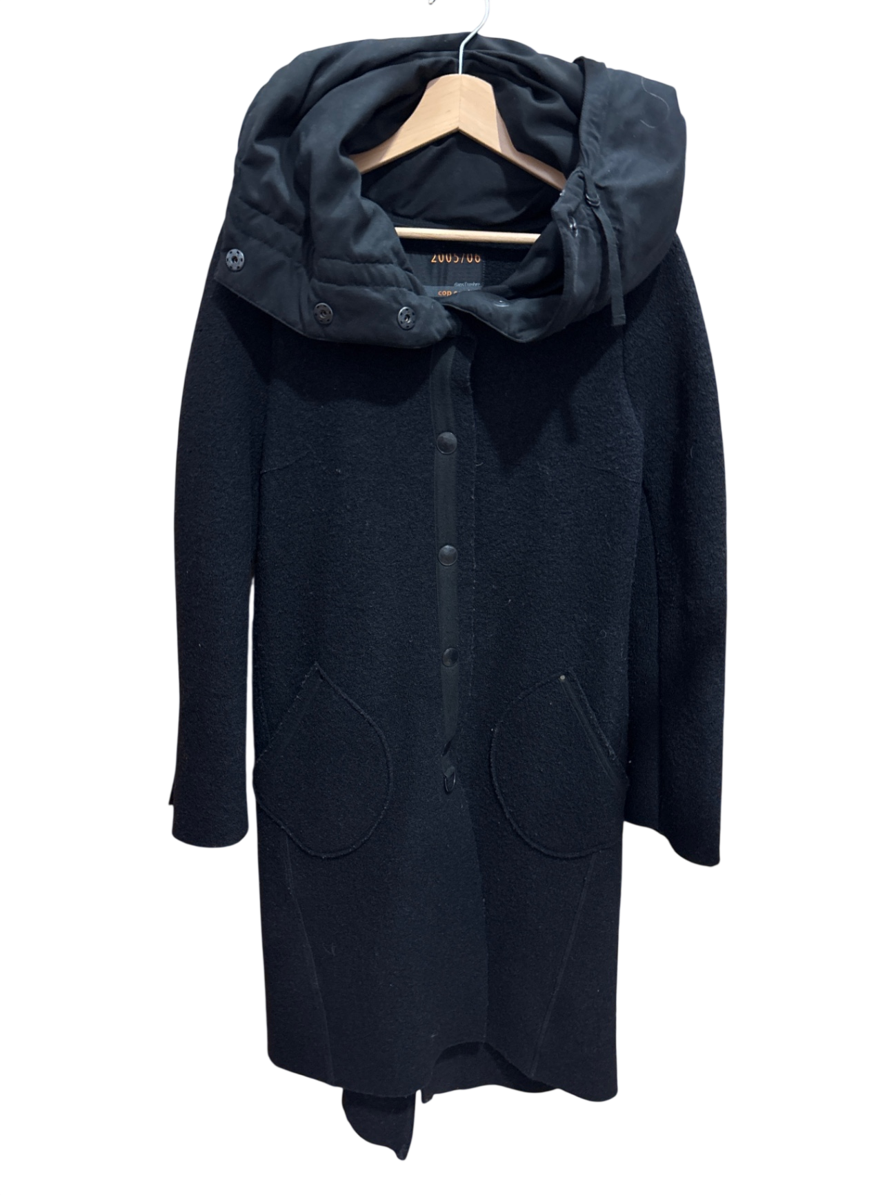 CopCopine Mantel S Schwarz