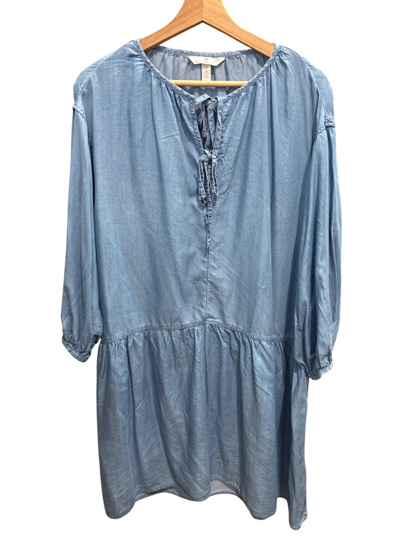 H&M Kleid M L Blau