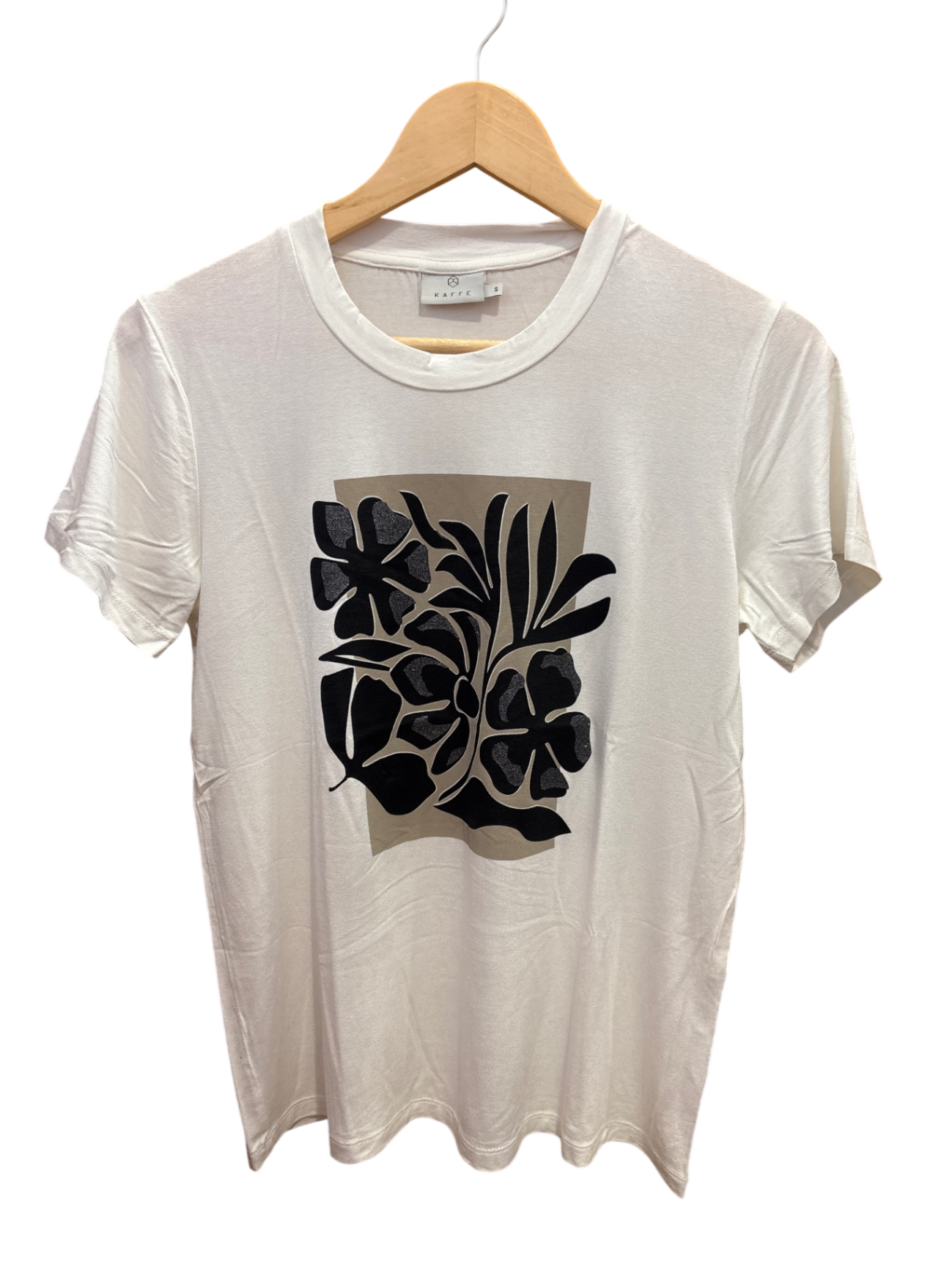 Shirt Weiß S - Kaffe