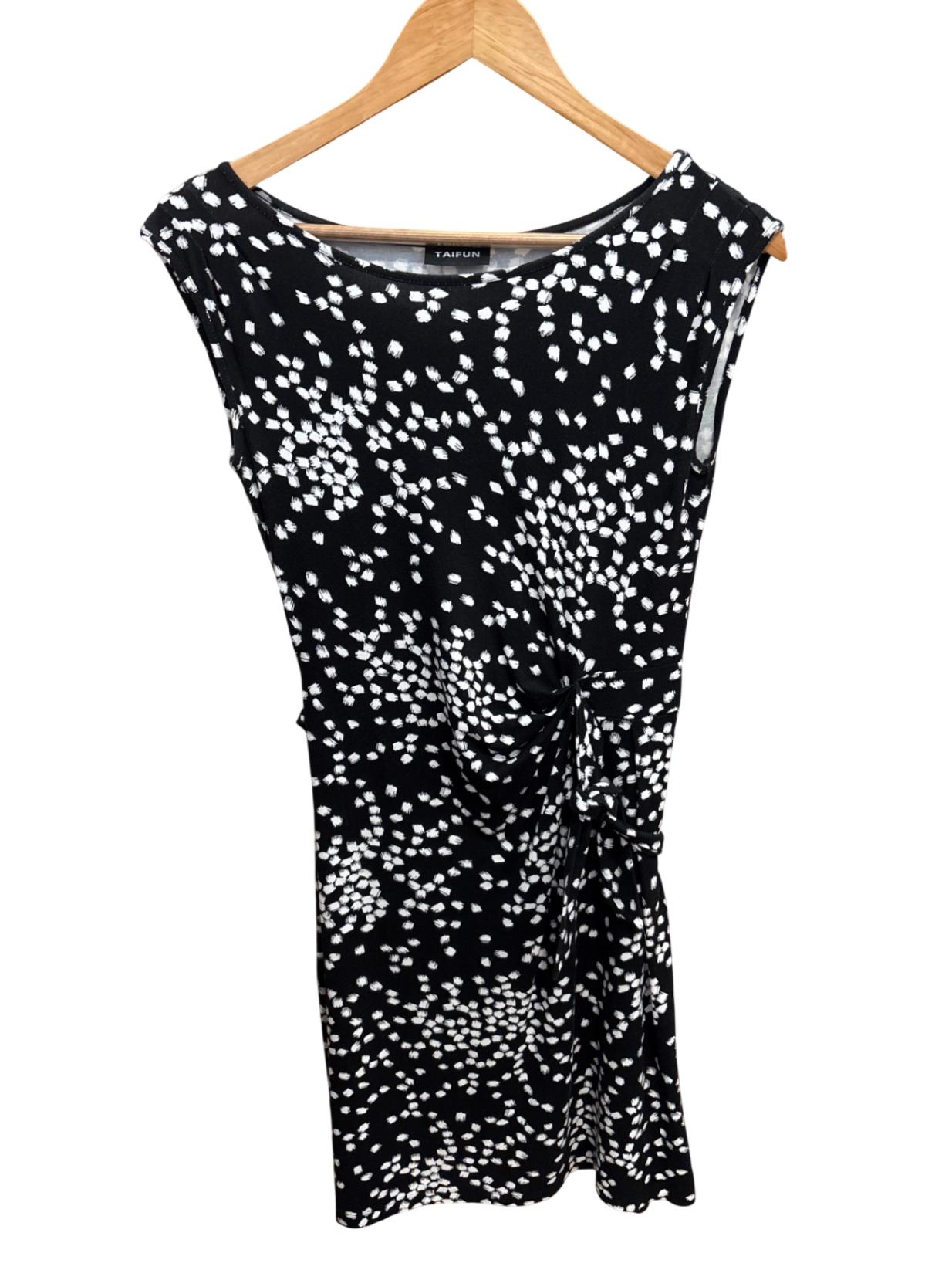 Kleid Schwarz und Weiß S - TAIFUN