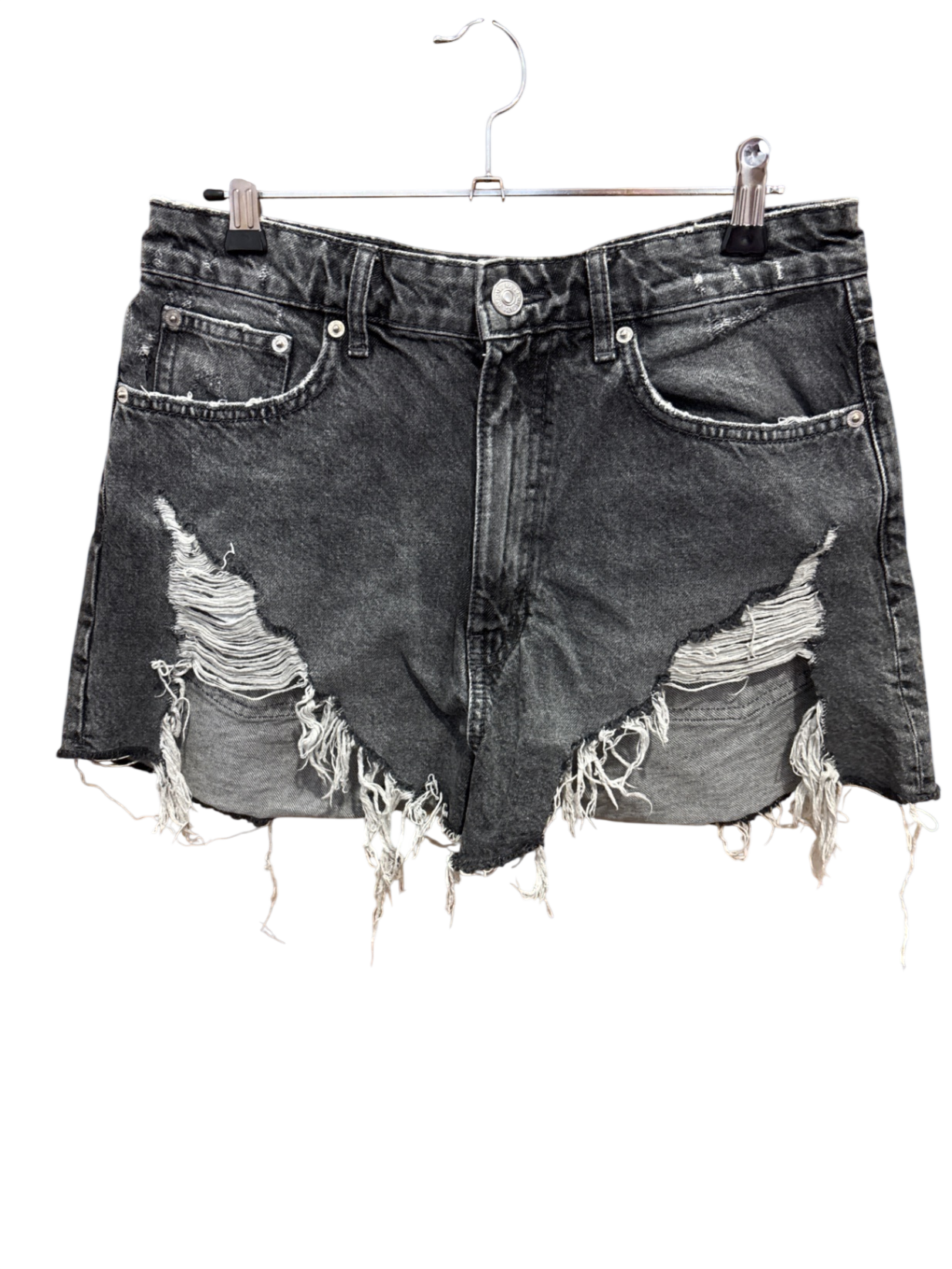 Shorts Schwarz/ grau M - Zara