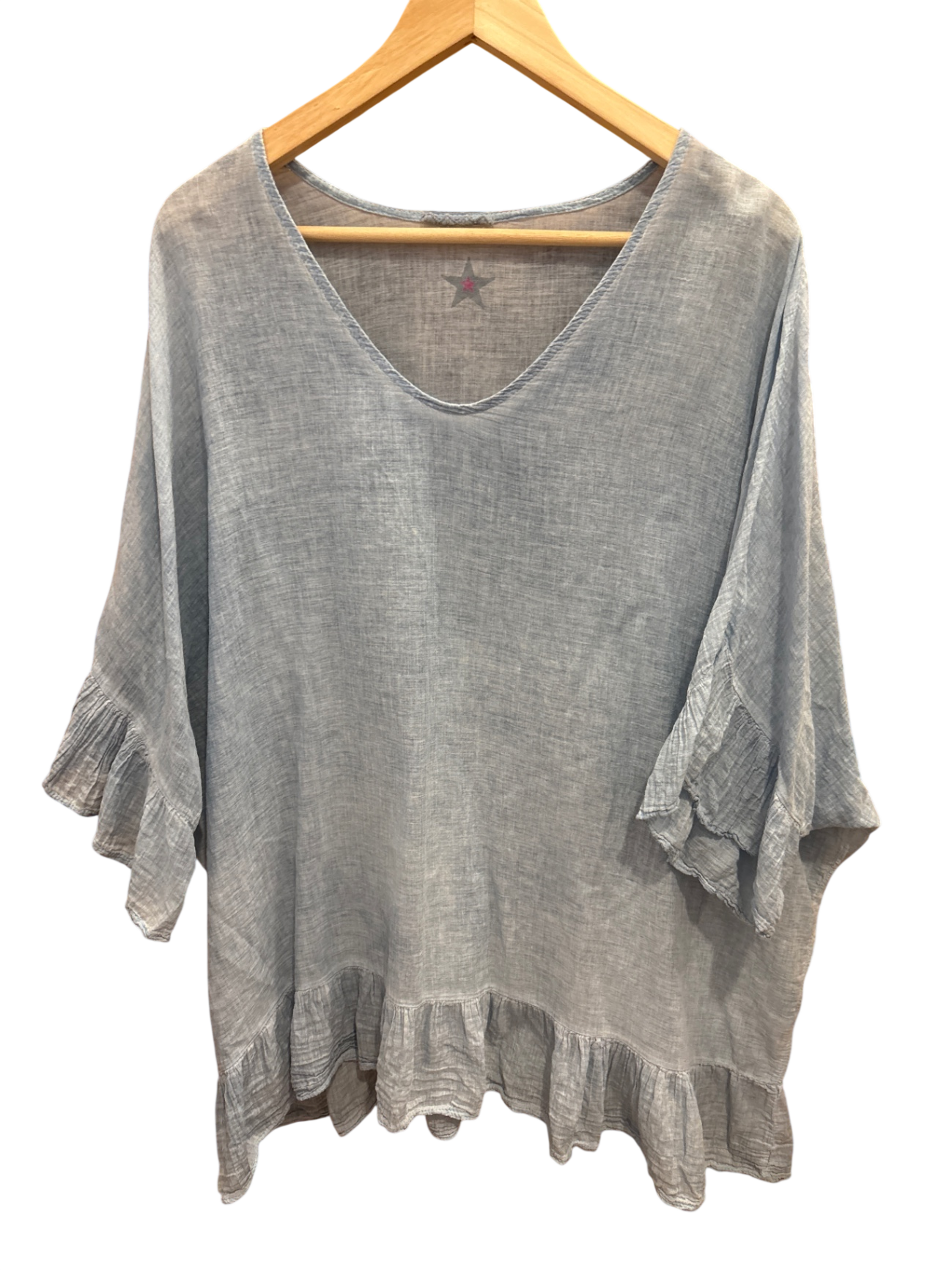 Shirt Hellblau XL - Unbekannt