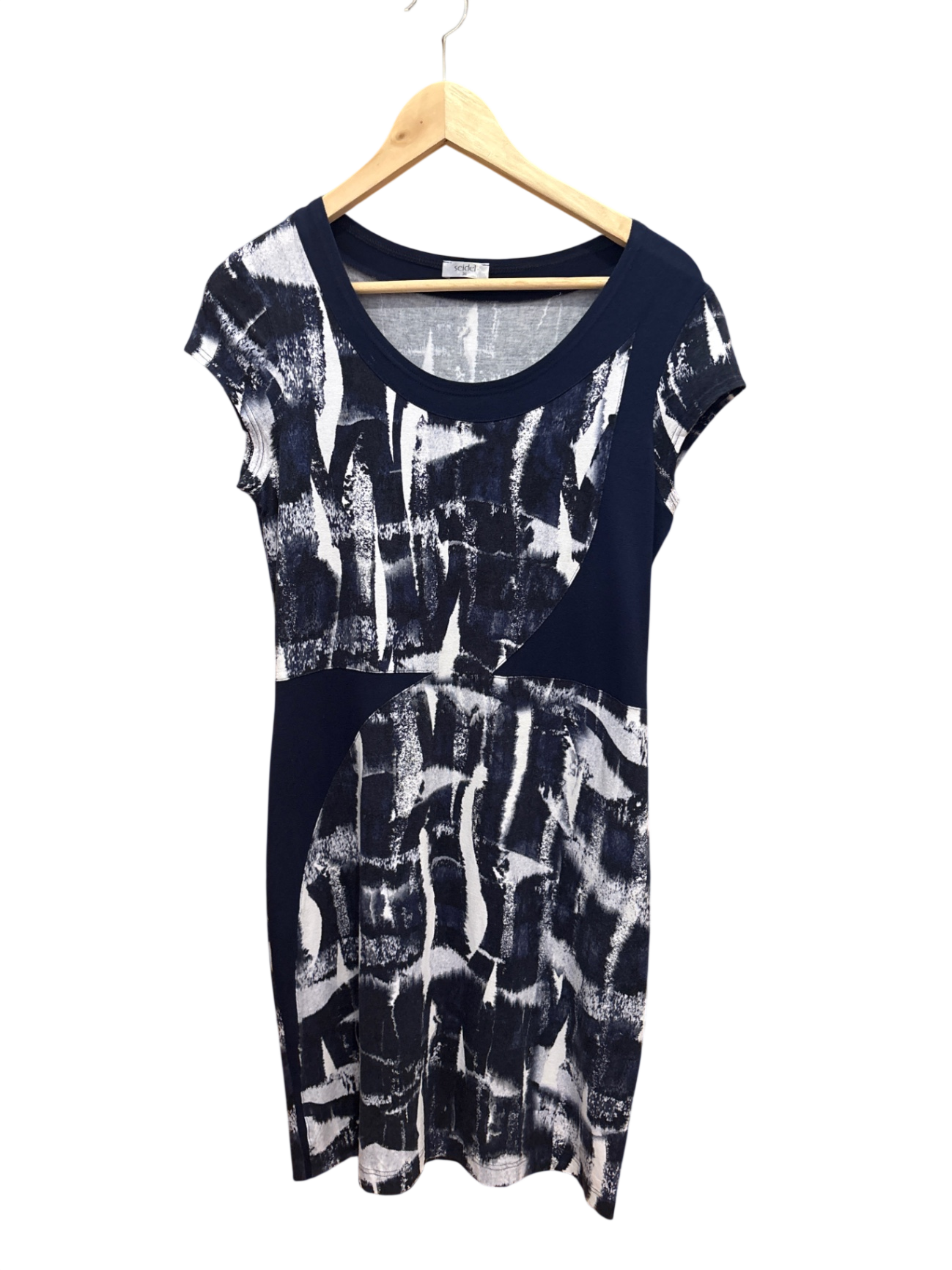 Kleid Marineblau, Weiß 36 - seidel