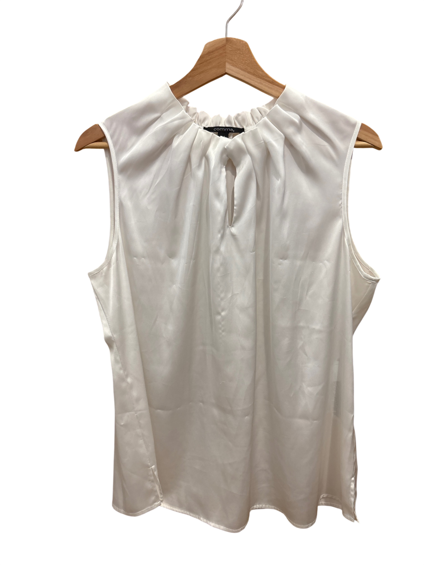 Bluse Weiß L - Comma