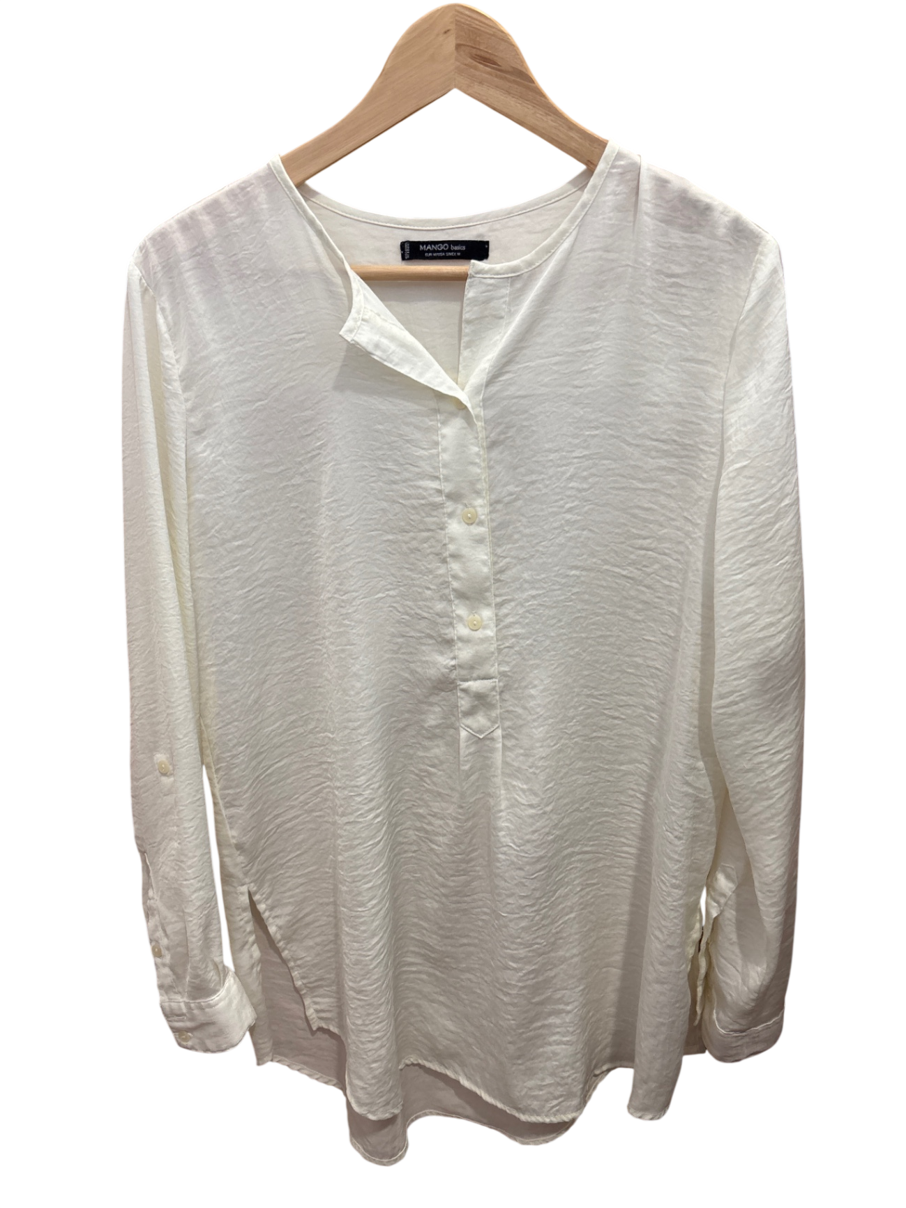 Bluse Creme M - Mango