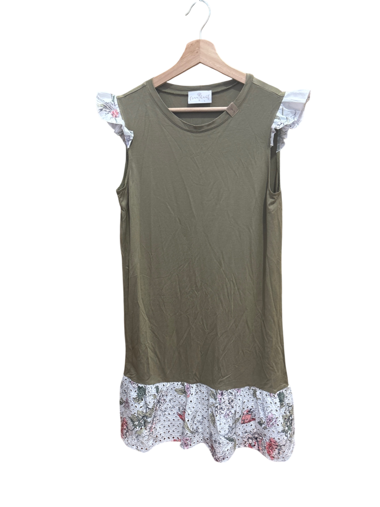 Kleid Olive S - Frau Kauf