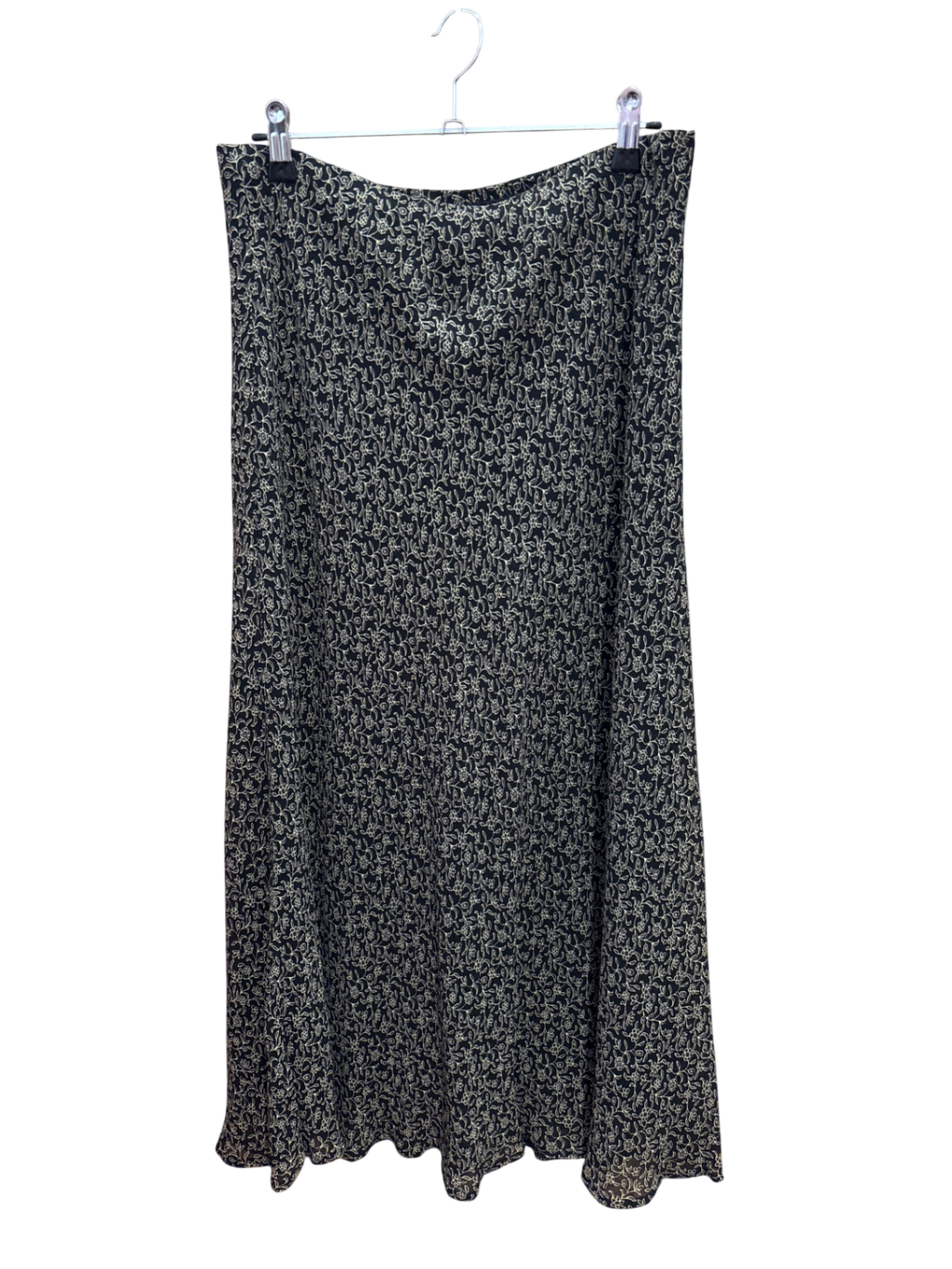Rock Schwarz und Beige Muster L - Unbekannt