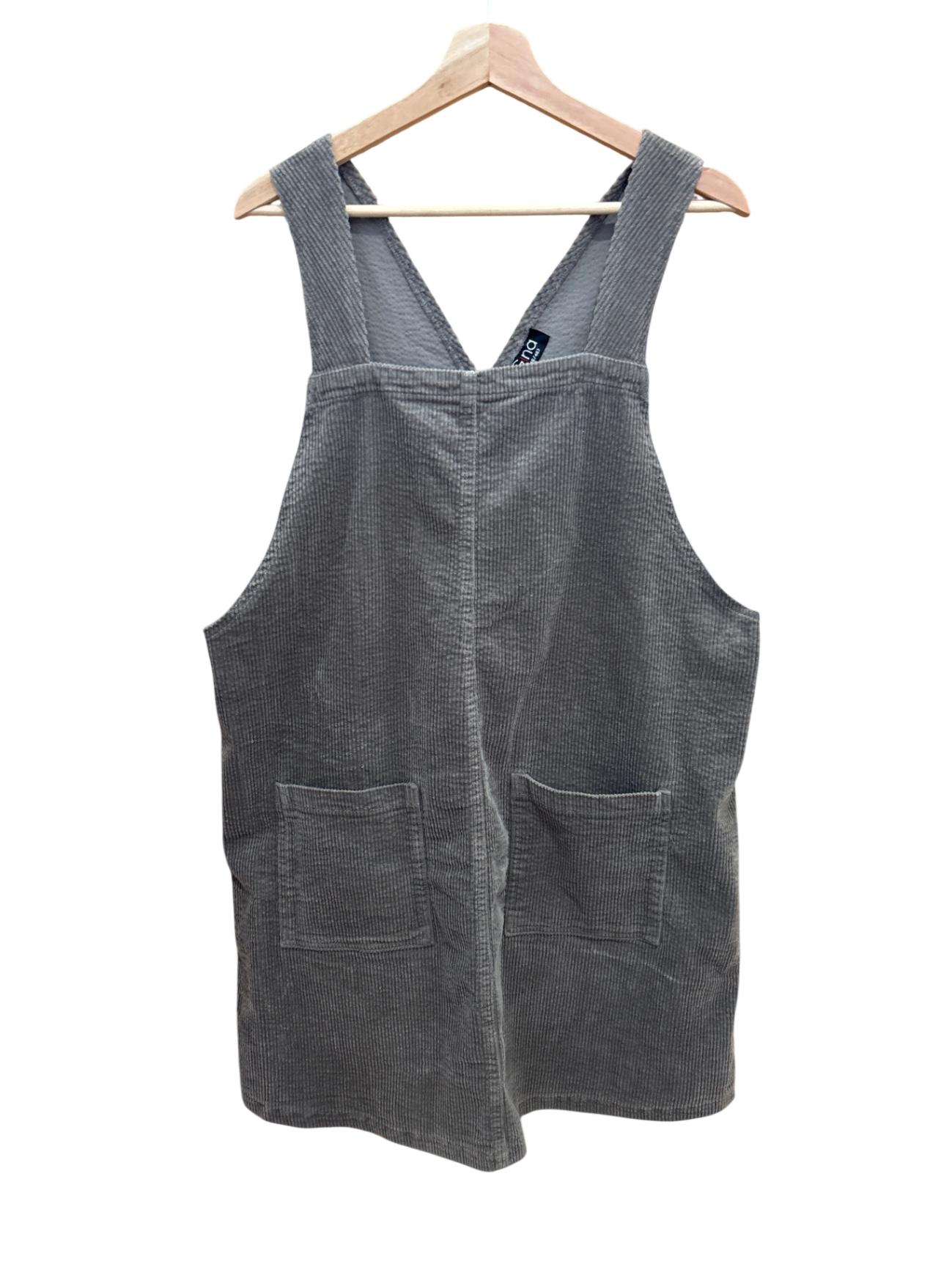 Kleid Kord Grau L/XL - Unbekannt