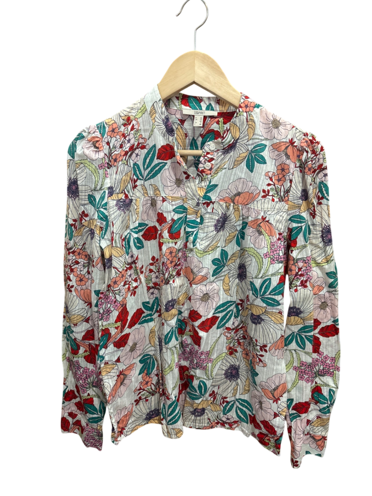Bluse Bunt Blumen S - Esprit