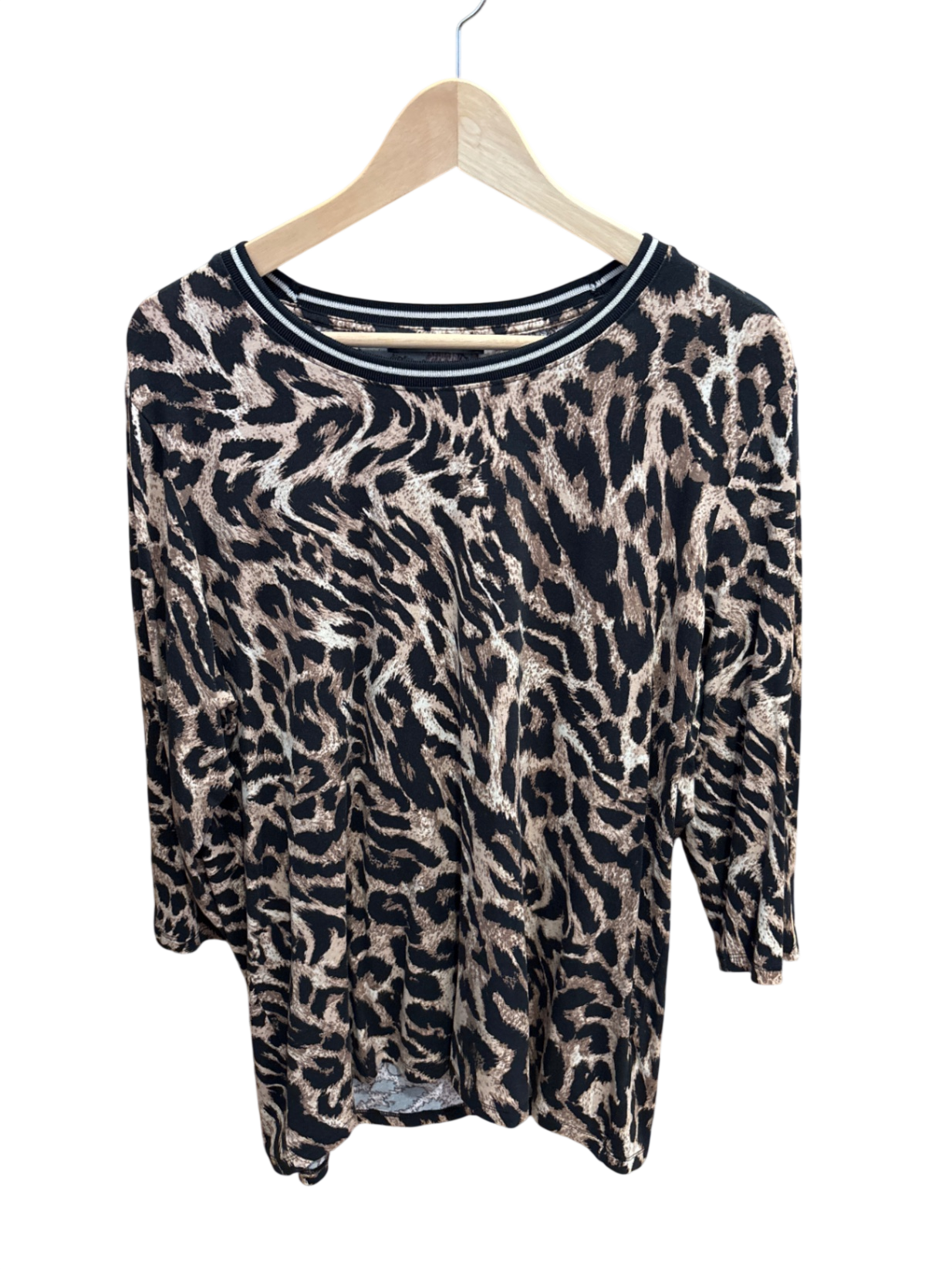 Shirt Beige, Schwarz Animal Print L - Betty Barclay