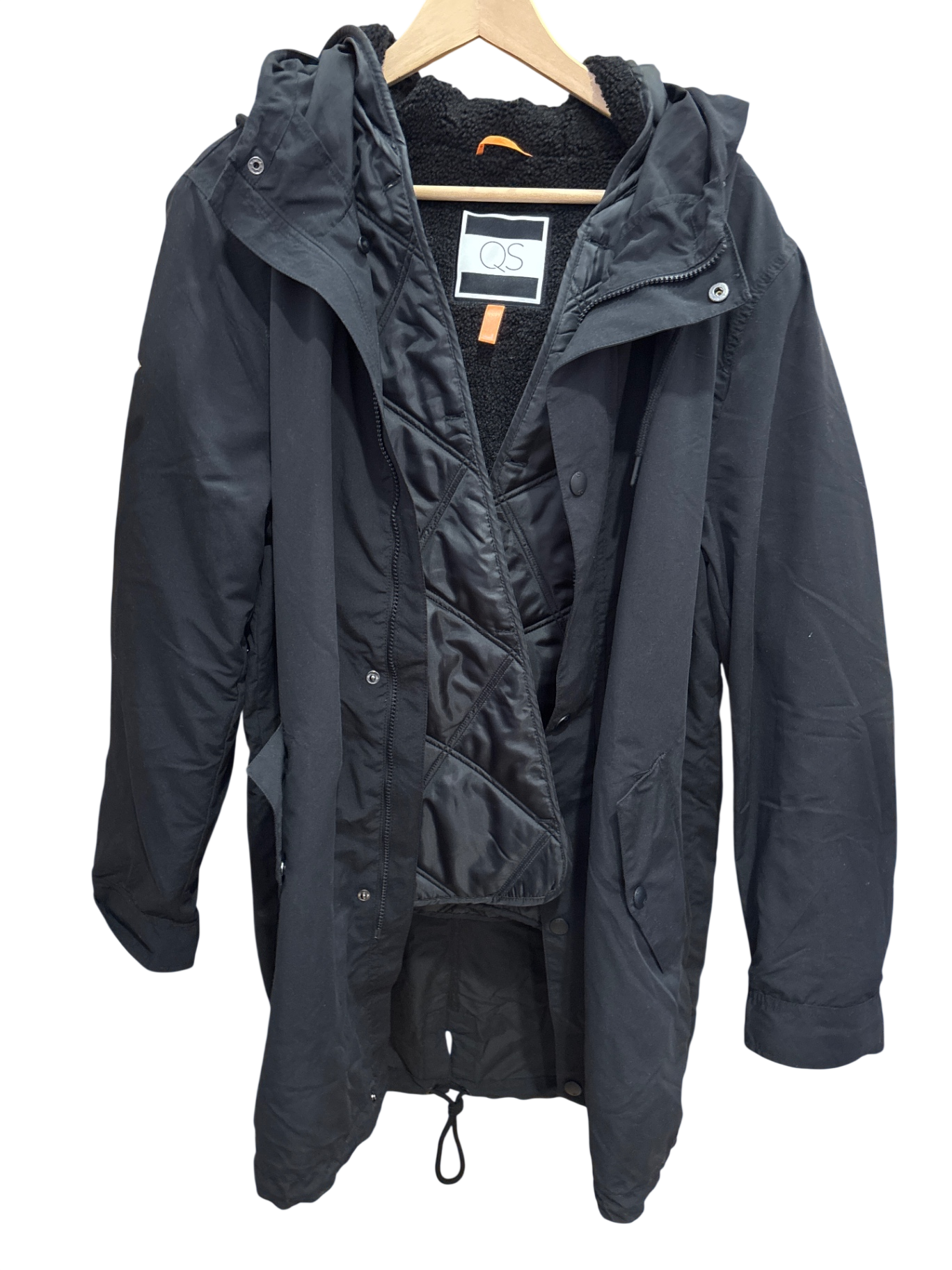 Jacke Mantel 2in1 Schwarz L - s.Oliver