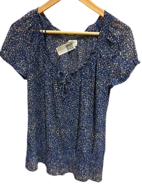 Bluse Blau Blumen Esprit S