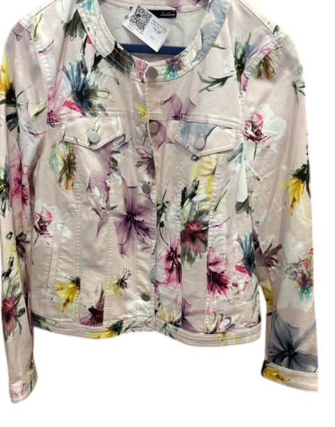Jacke Beige Blumen laComte S/M