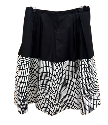 Rock Schwarz Weiß MaxMara S