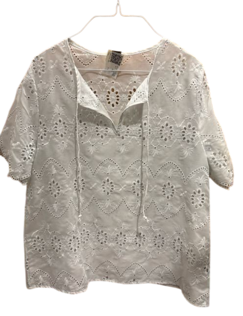 EmeryRose Bluse L Weiß