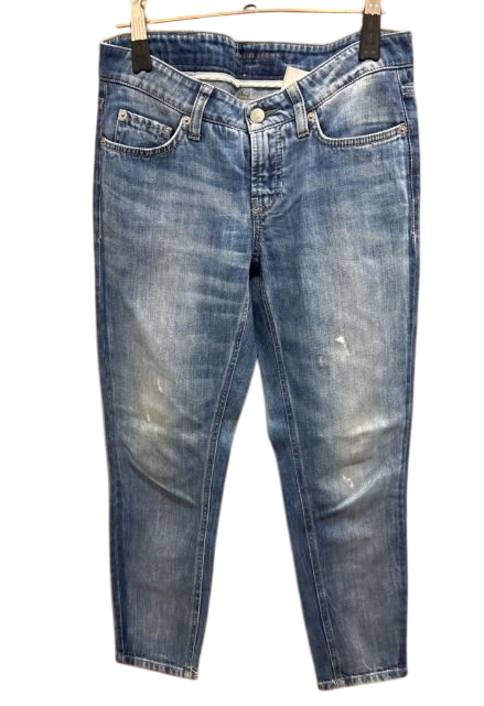 7/8 Jeans S Blau