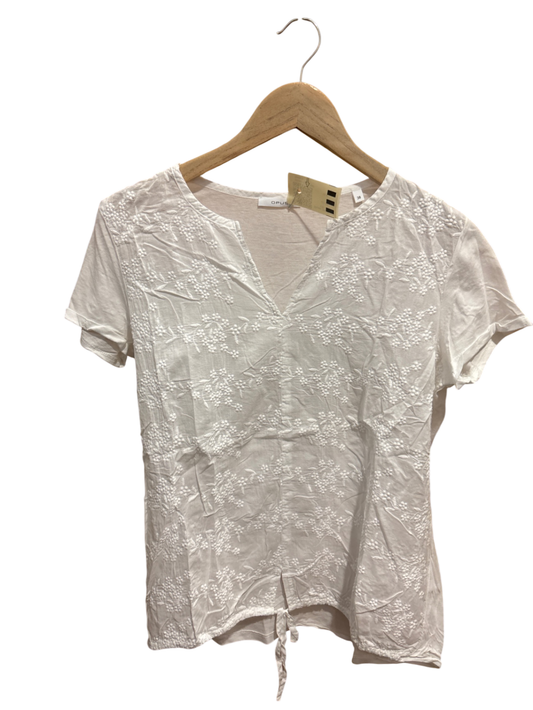 OPUS Bluse M Weiß