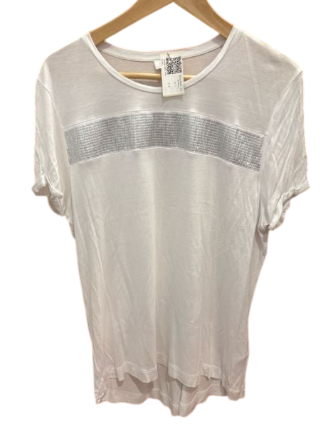 Shirt Weiß Silber Escada 42