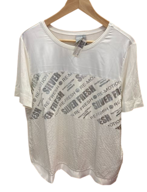 Shirt Weiß Silber Sportalm 42