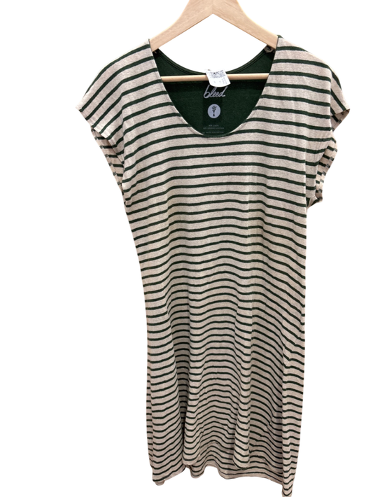 Blend Kleid L Beige und Grün