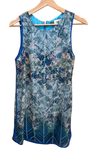 Top Blau Muster CharliJade S/M