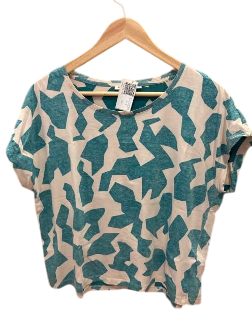 Shirt Turkis Muster TomTailor S