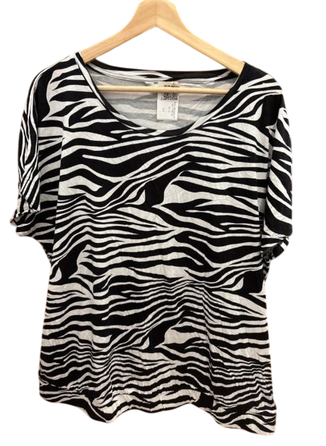 Shirt Schwarz Weiß TCM XL