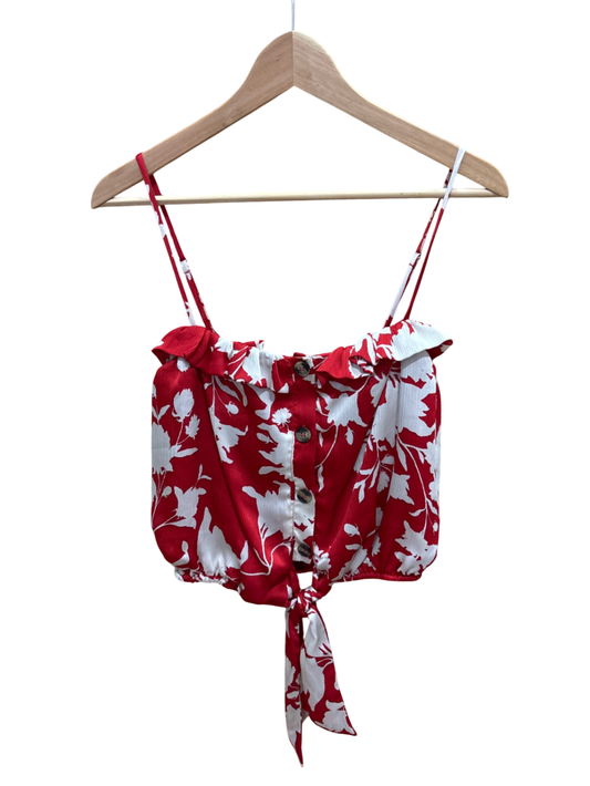 H&M Top M Rot und Weiß