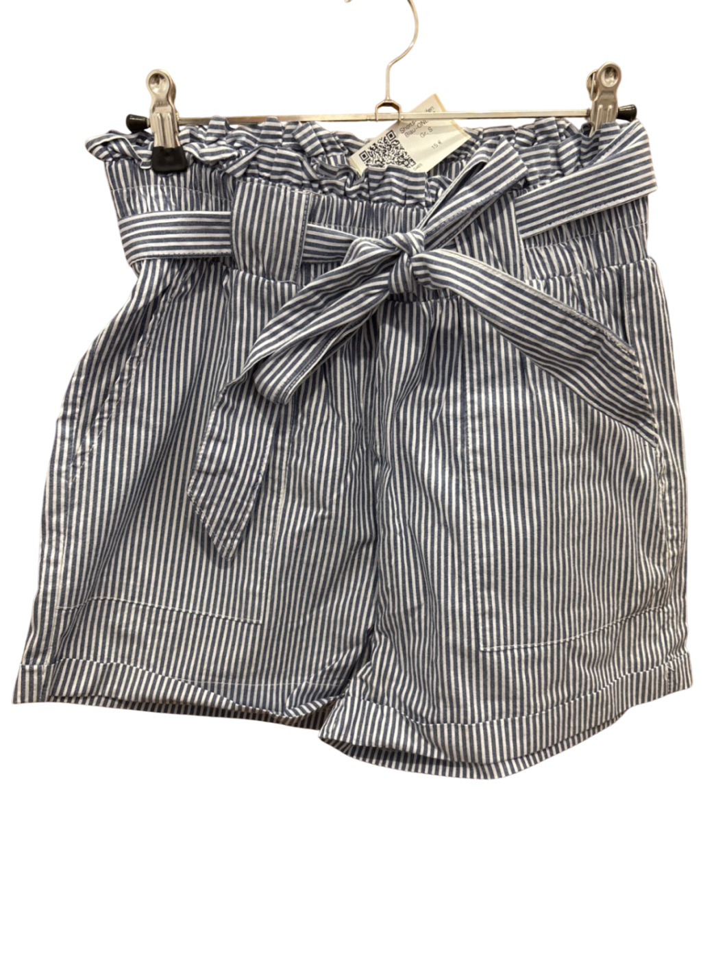 VeroModa Shorts S Blau und Weiß
