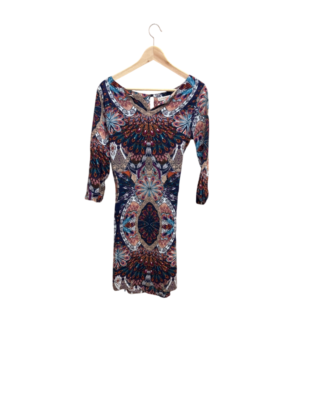 Le petite etoile Kleid Dunkelblau Muster S