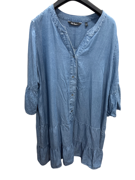 Ulla Popken Kleid Hellblau XL