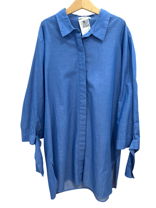 Bluse Weit Blau OPUS 38