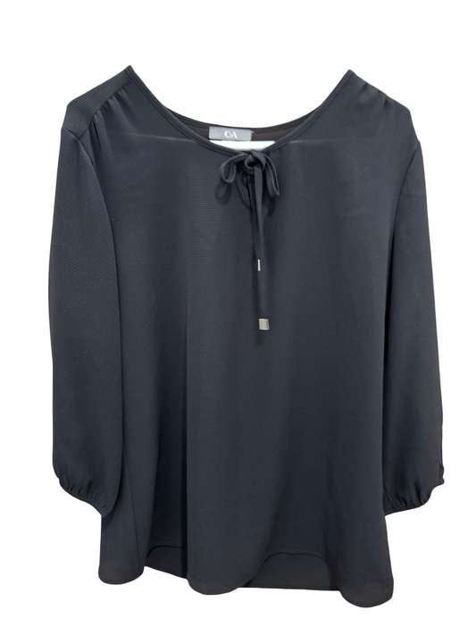C&A Bluse M Schwarz