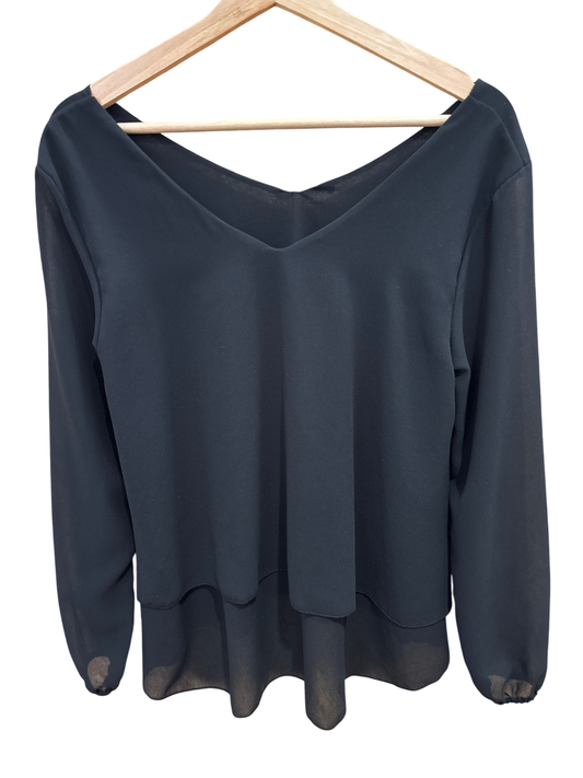 Bluse M Schwarz