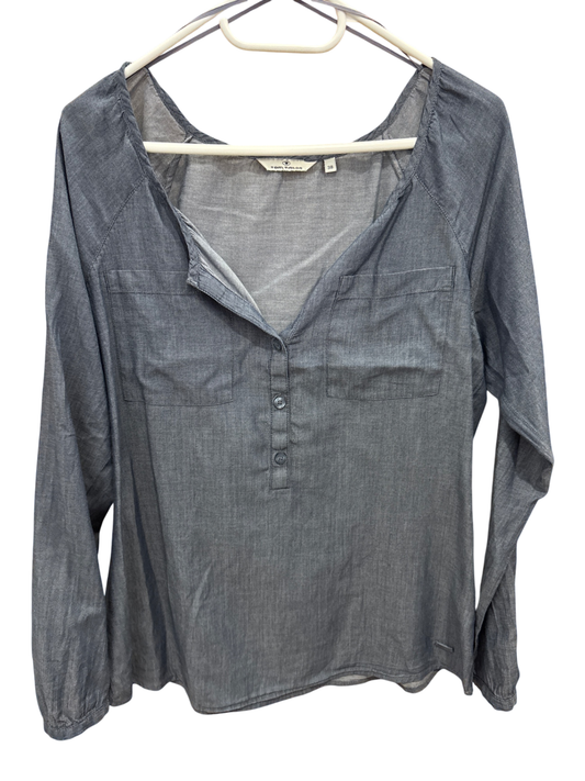 Tom Tailor Bluse M Blau