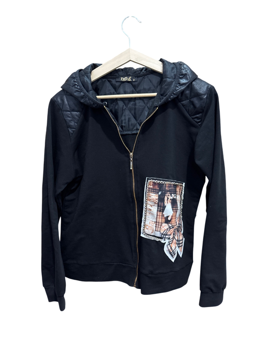 Sweatjacke S Schwarz