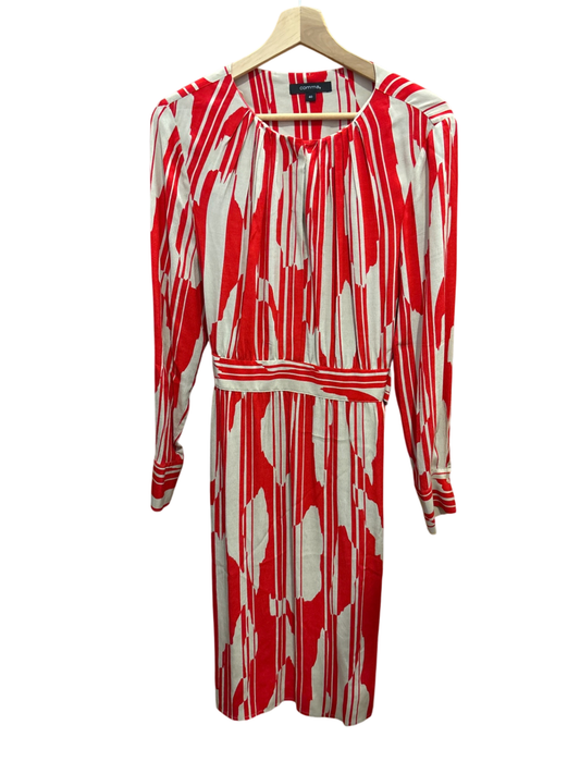 Comma Kleid M Rot