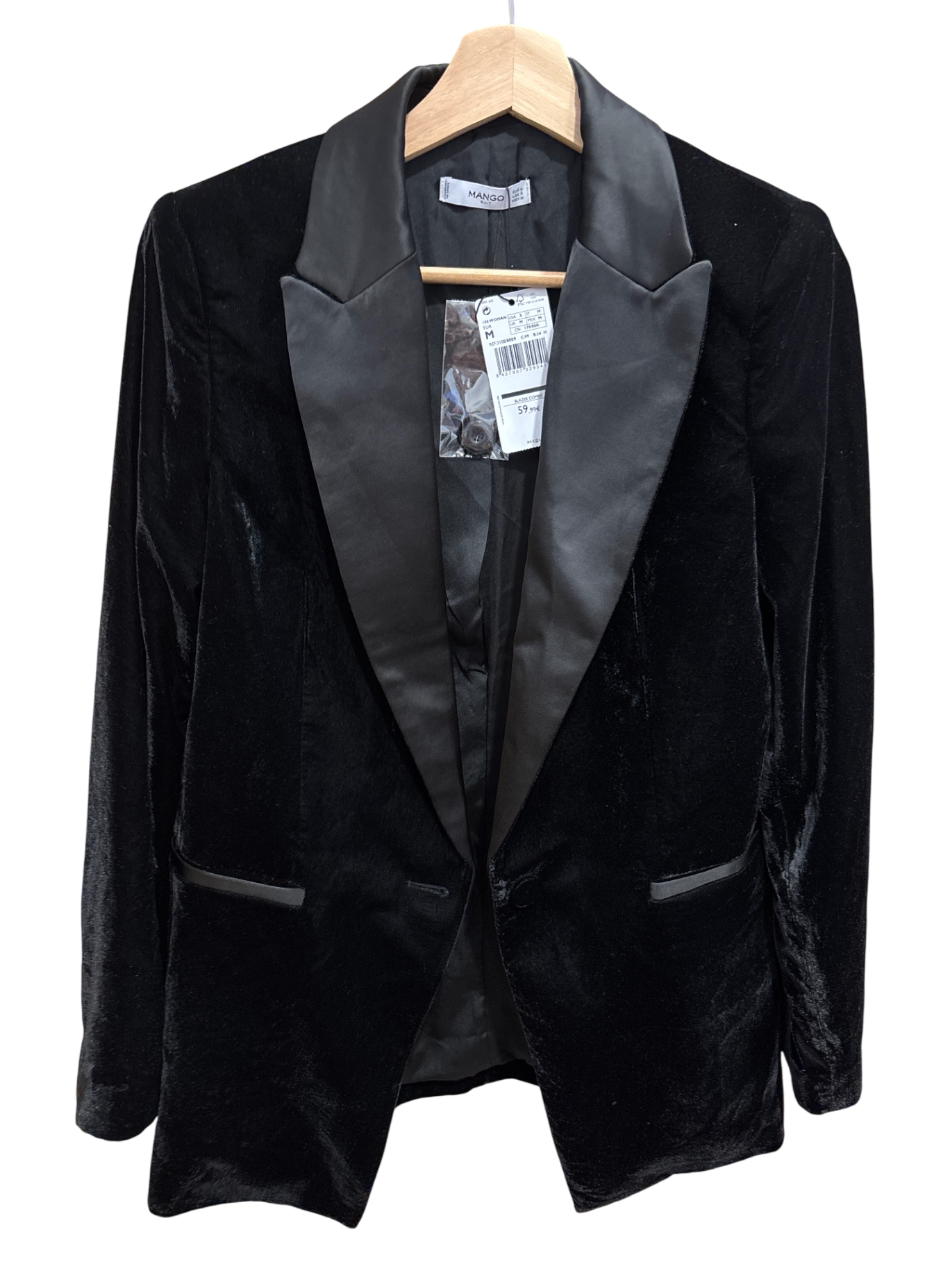 MANGO Blazer M Schwarz