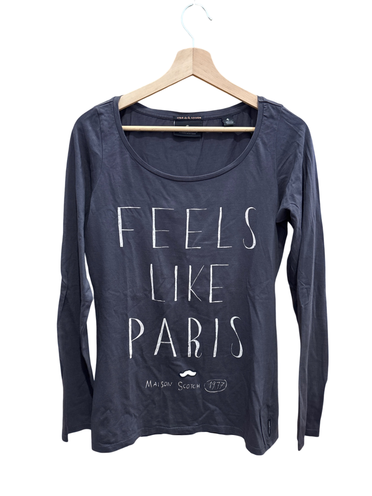 Maison Scotch Shirt M Grau