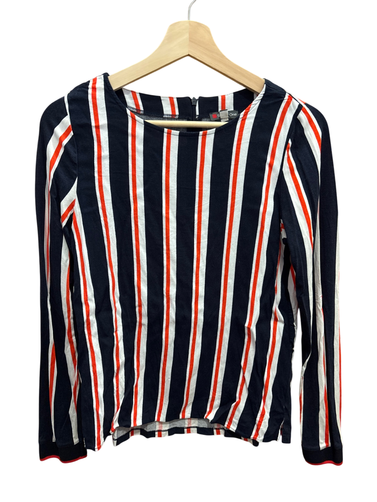 Streetone Shirt S Dunkelblau, Weiß, Rot