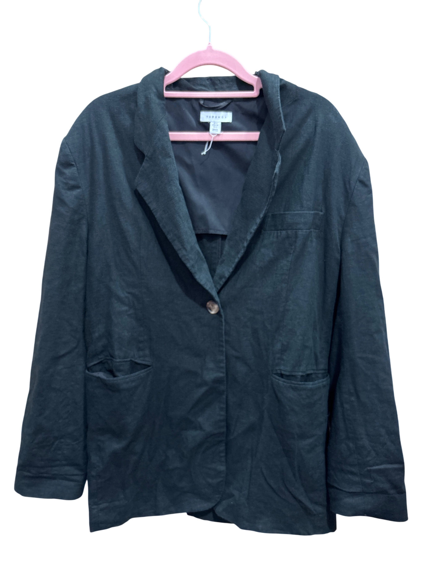 Topshop Blazer S Schwarz