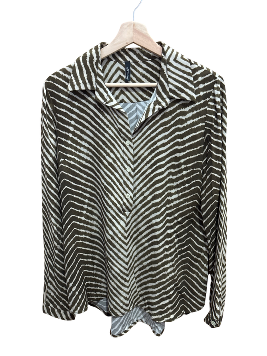Bluse M Animalprint