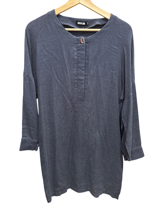 Sophyline Bluse M Dunkelblau