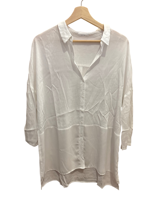 OPUS Bluse M Weiß