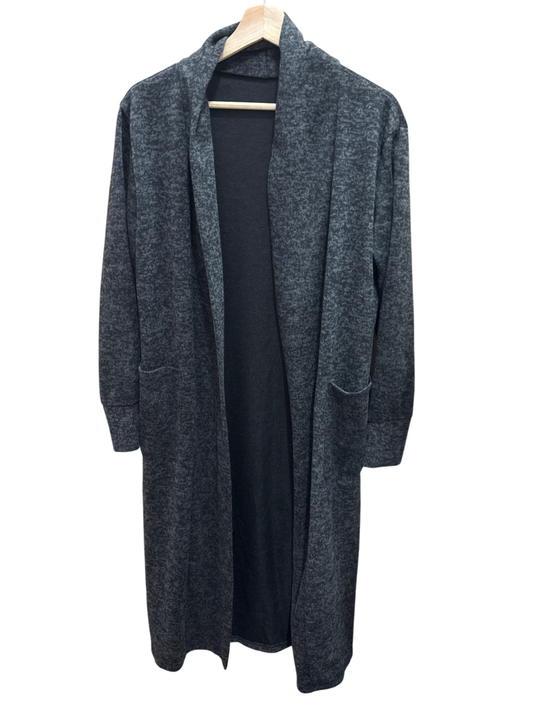 Strickjacke M Grau