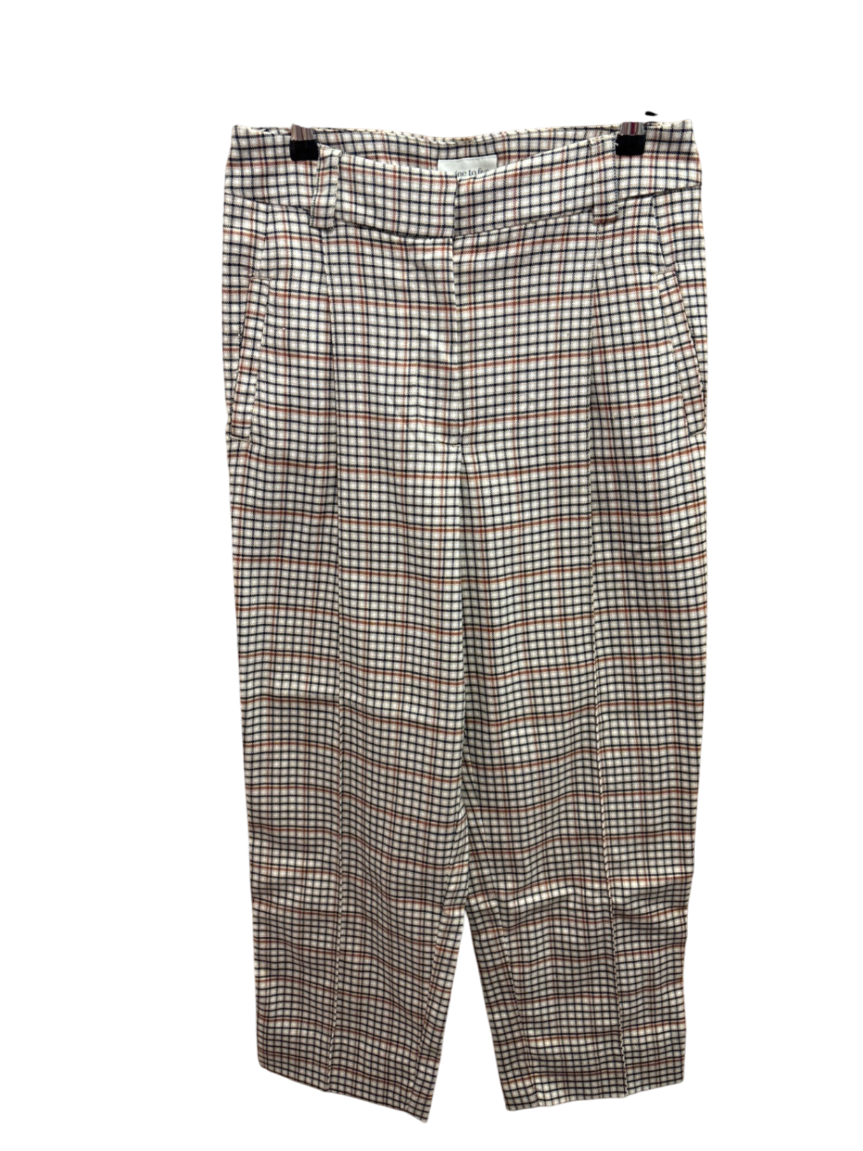Tom Tailor Hose M Bunt karierte Muster in Rot, Blau und Weiß