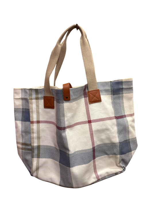 Tasche Karo (Weiß, Blau, Rot, Beige)