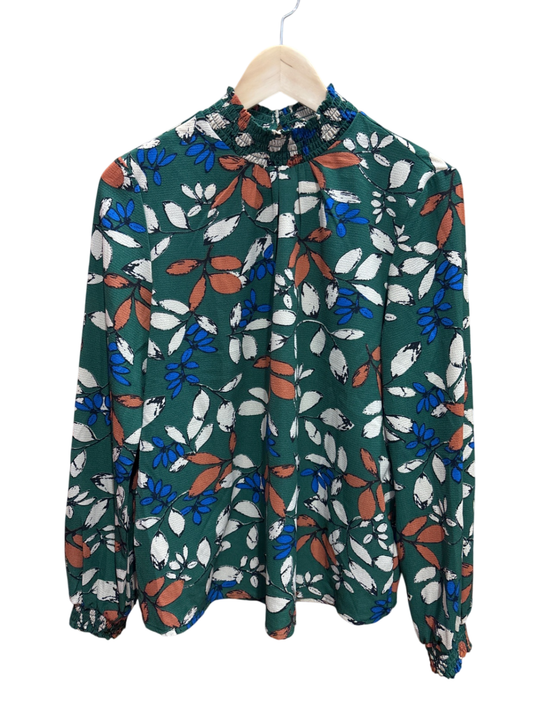ONLY Bluse S Grün, Blau, Weiß Muster